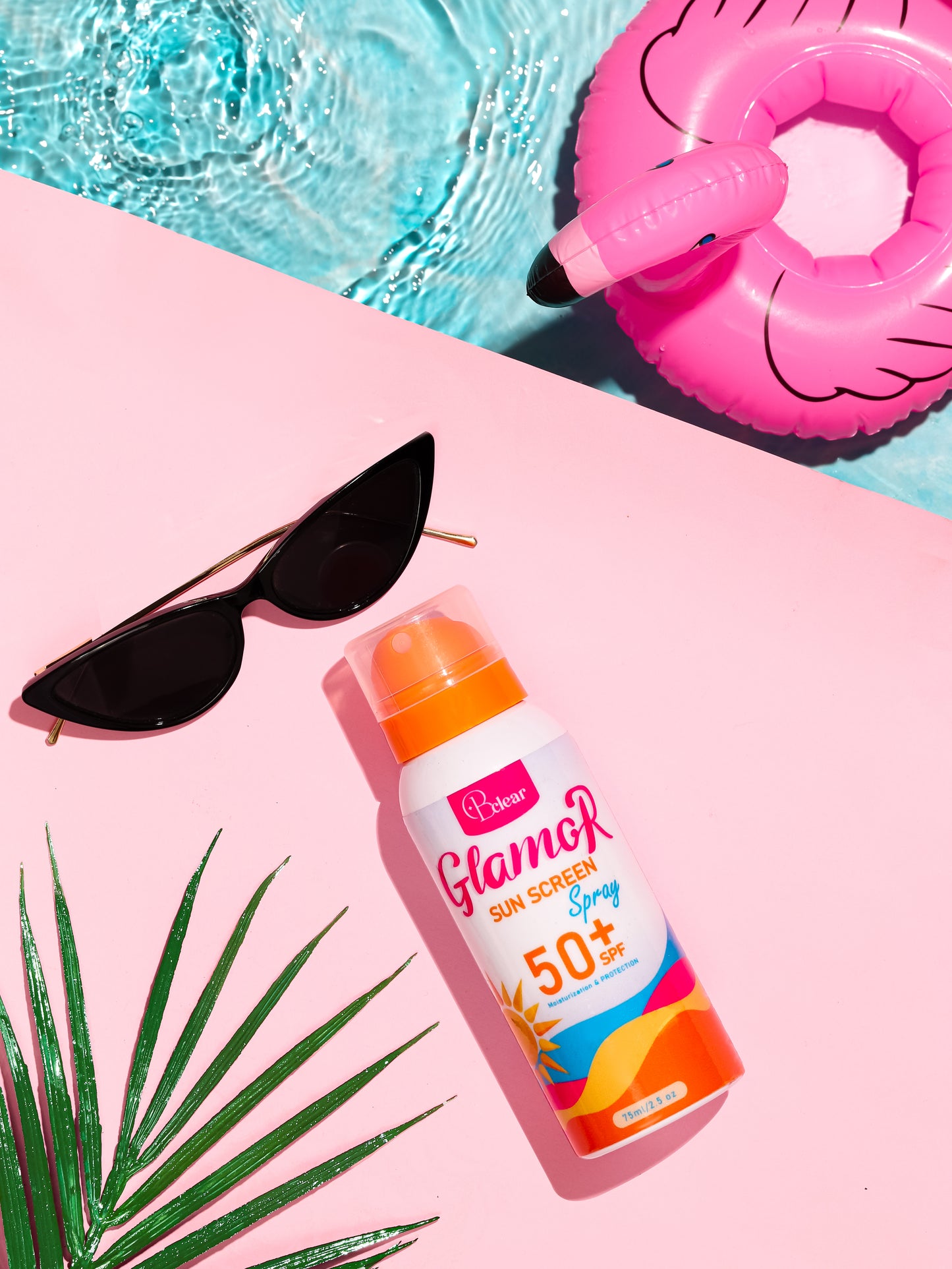 Glamor sunscreen spray
