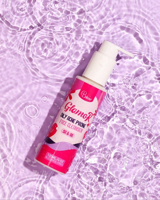 Oily acne prone skin cleanser