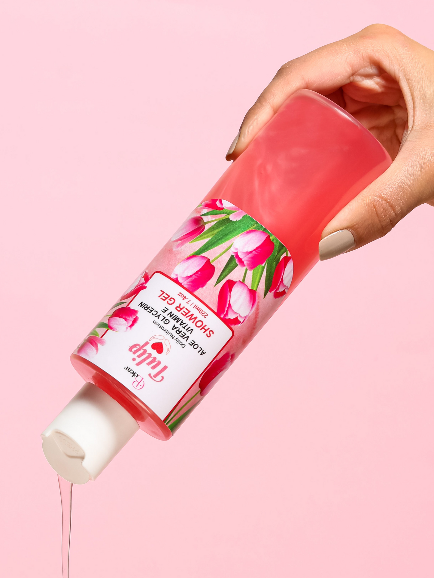 Tulips shower gel