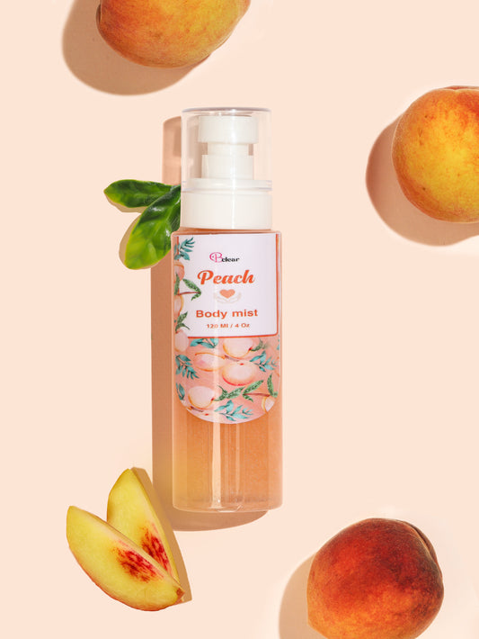 Peach body mist