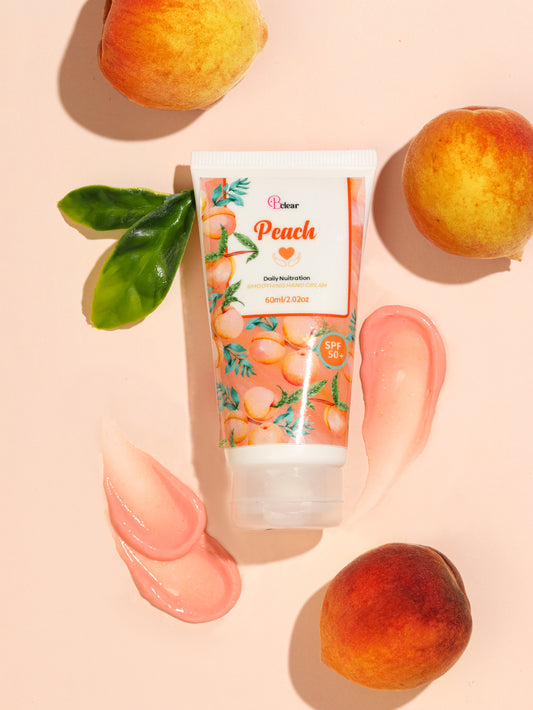 Peach hand lotion